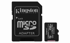 Memoria Micro Sdxc Kingston Canvas Select Plus, 256gb, 100mb/s, Negro