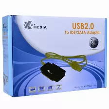 Cable Adaptador Usb2.0 A Ide 2.5 & 3.5 Pulgadas Y Sata Xmedia Xm-ub2235s Plug And Play